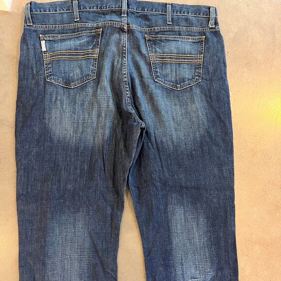 Cinch Silver Label Performance Stretch Mid Rise Straight Leg Jeans Men 42L x 30W - Picture 7 of 8